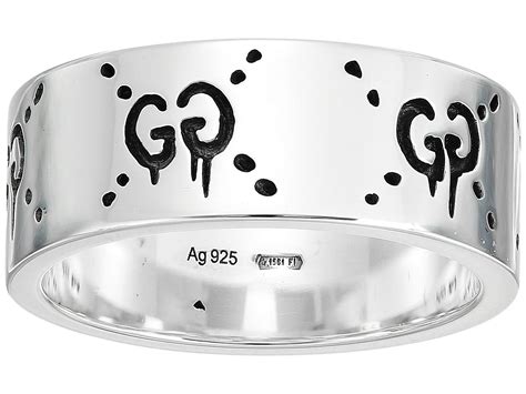 gucci spirial ring|Gucci ghost silver.